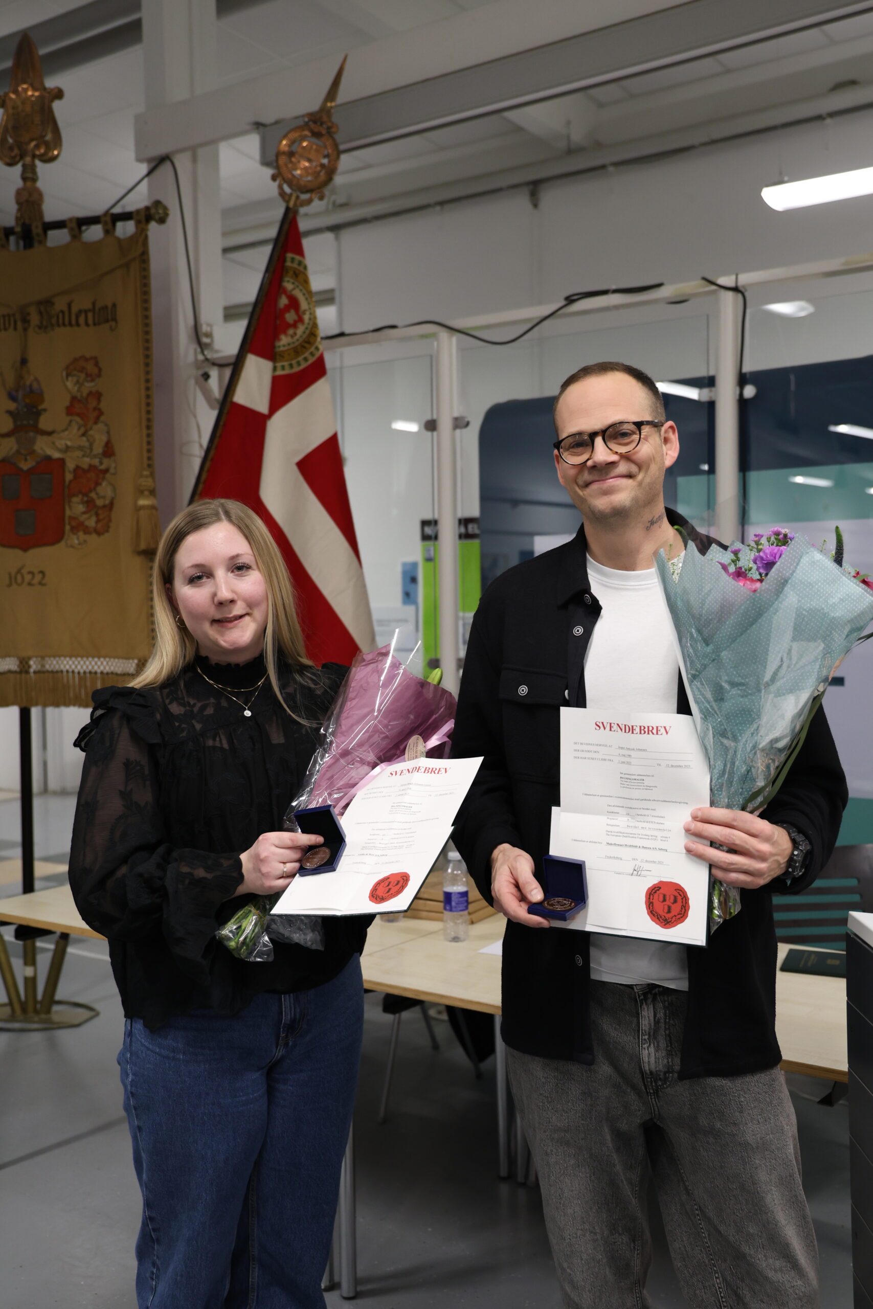 2 bronzemedaljer ved årets sidste svendeprøve